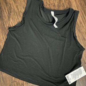 Lululemon Jersey Training Rolled Cuff Tank